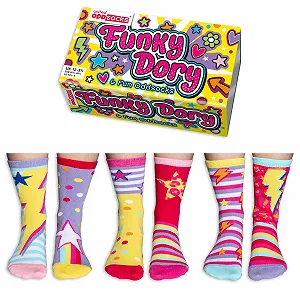 Шкарпетки United Oddsocks Funky Dory Box 6 Oddsocks - Фото 1
