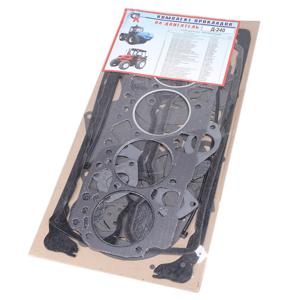 Комп-т прокладок двигателя Д-240, 243 Оптимальный Сервис-Комплектация 240-1002035-ОП, фото №1 Комп-т прокладок двигателя Д-240, 243 Оптимальный Сервис-Комплектация 240-1002035-ОП, фото №1