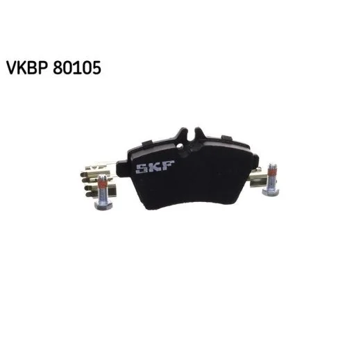 Комплект гальмівних колодок, дискове гальмо SKF VKBP 80105 для Mercedes-Benz, передня вісь, фото №3