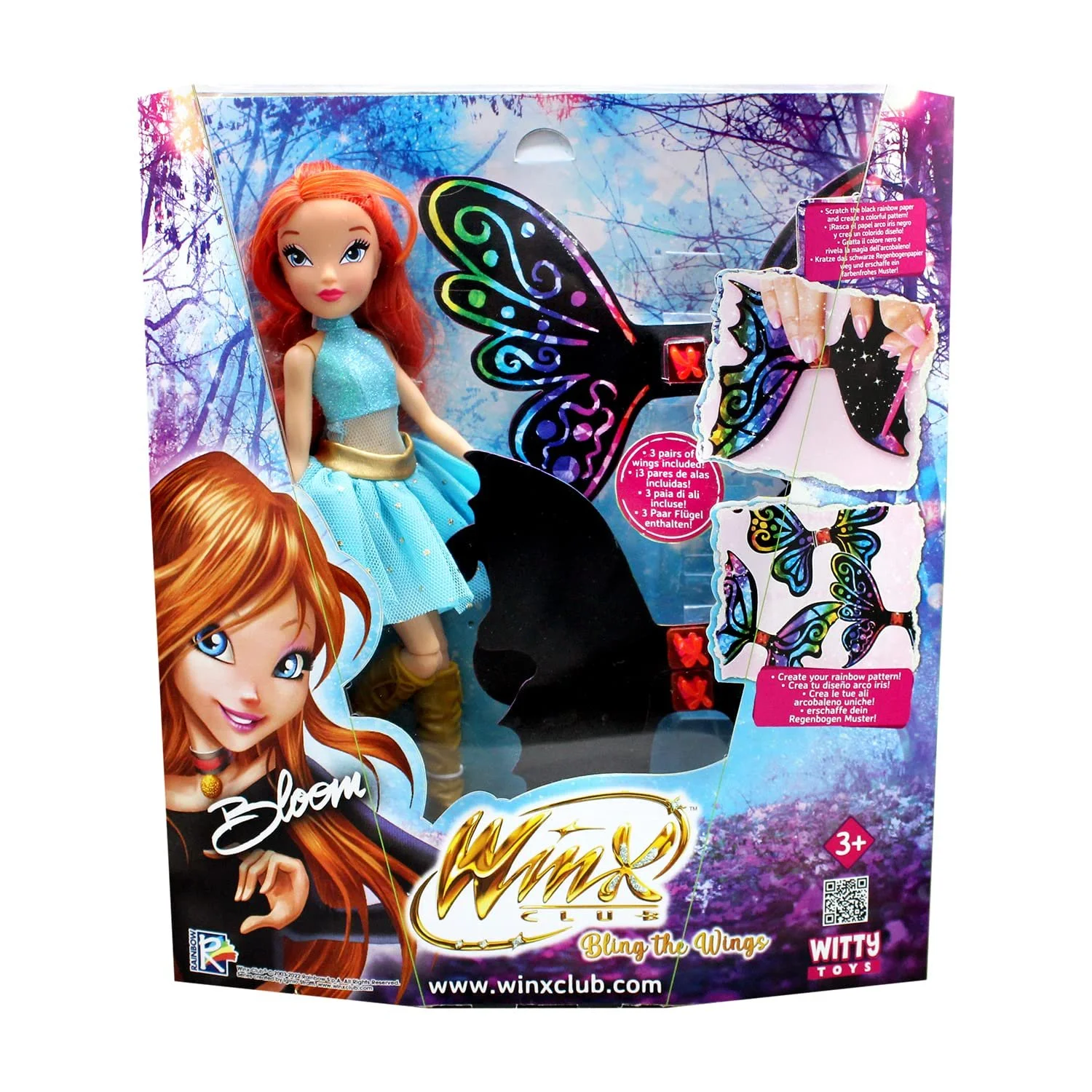 Лялька Rocco Giocattoli Winx Bling The Wings Bloom, фото №1