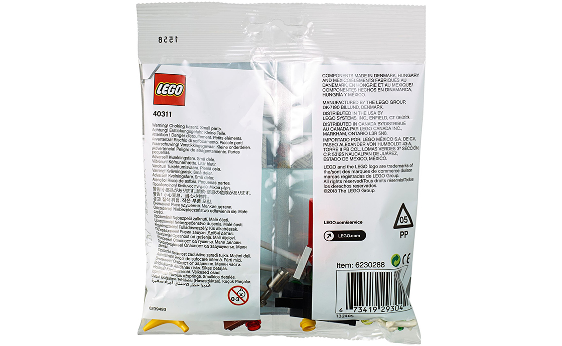 Конструктор Лего LEGO Xtra Светофоры (полибег) (40311), фото №3