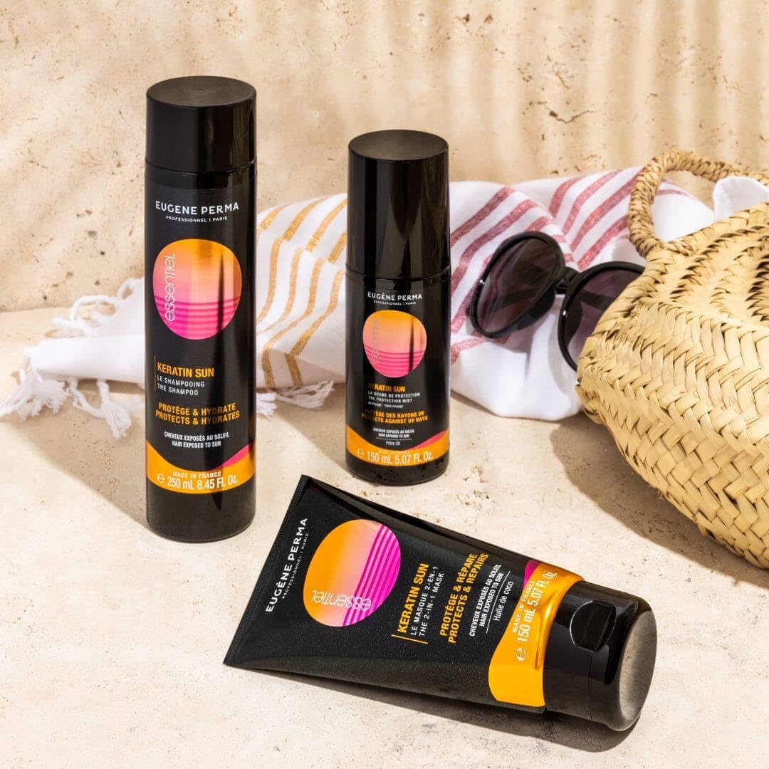 Шампунь Eugen Perma Essentiel Sun Keratin 250 мл, фото №3