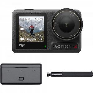 Экшн-камера DJI Osmo Action 4 Adventure Combo / 10Мп / 4К / 240fps / Wi-Fi / Bluetooth / Влагозащищенная / Черная - Фото 1