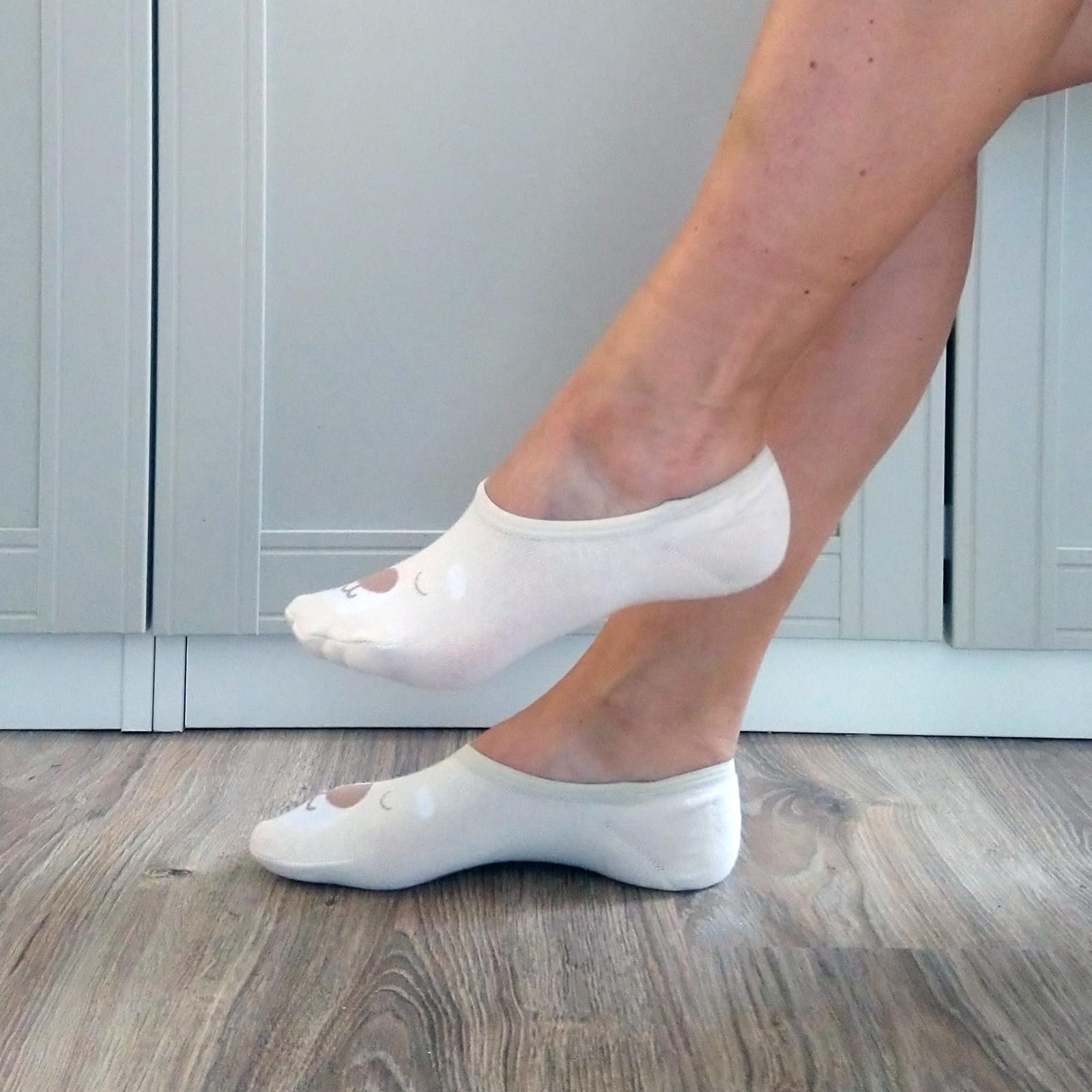 Носки Soxo Сникер Женские Носки с пальцами для женщин Балерина Женские носки 35-40 4-6 пары, фото №8