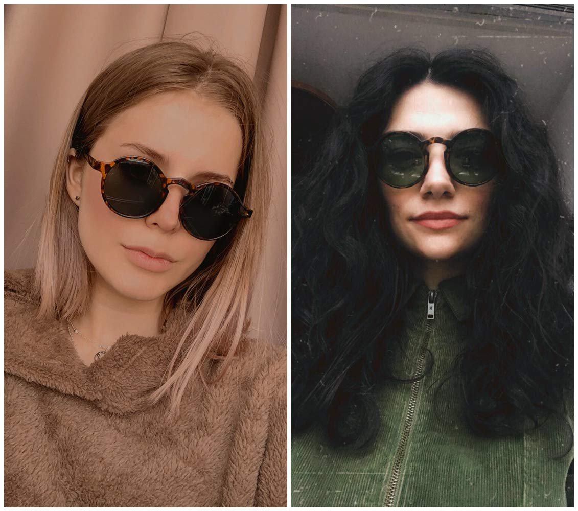 Круглі сонцезахисні окуляри Long Keeper Unisex Маленькі круглі ретро вінтажні, фото №5