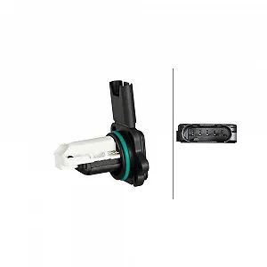 Витратомір повітря HELLA 8ET 009 142-641 для BMW - Фото 1