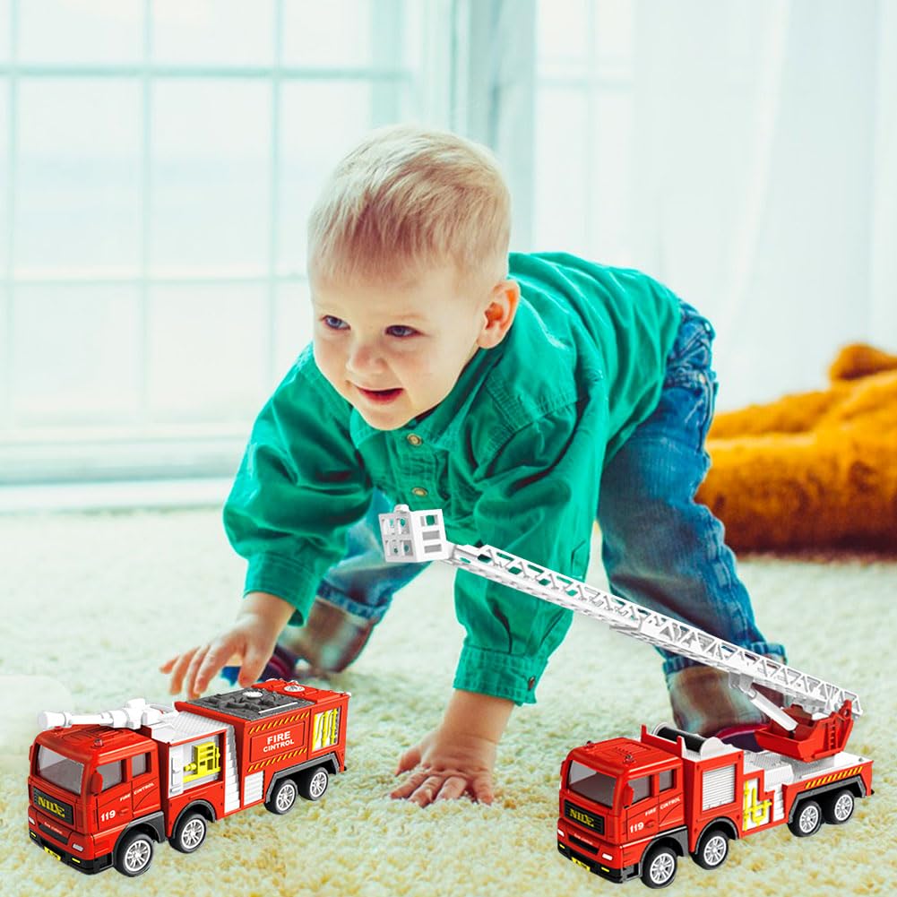 Игрушка KedidO Fire Engine большой большой красный, фото №5