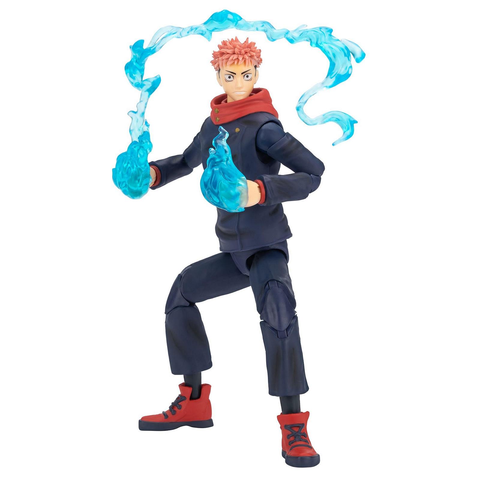 Фігурка Total Anime Jujutsu Kaisen Yuji Itadori 16,5 см (змінні обличчя, запасні руки, енергетичні ефекти), фото №5