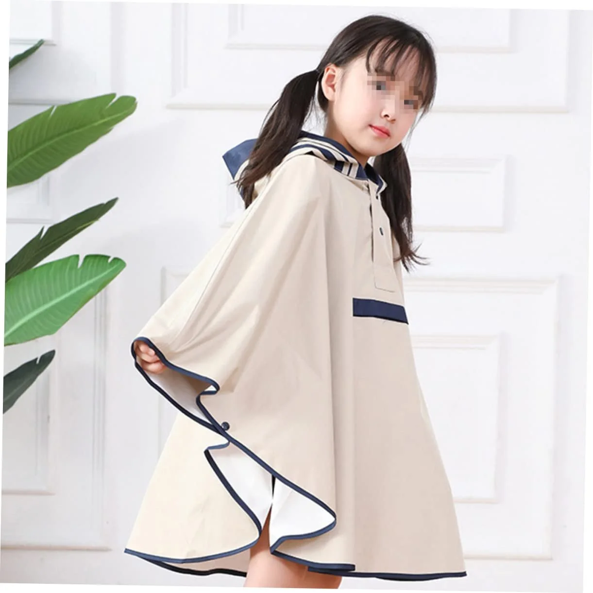 Дощовик для малюків WRITWAA, дощове пончо, дощова накидка для дітей, фото брелок, порожній дощовий костюм для дітей, з капюшоном, дорожнє пончо, дощовик для хлопчиків, модний, пальто для дівчаток, фото №6