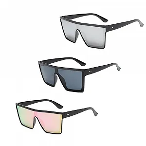 Солнцезащитные очки SDXCJY Квадратные Большие - Фото 1