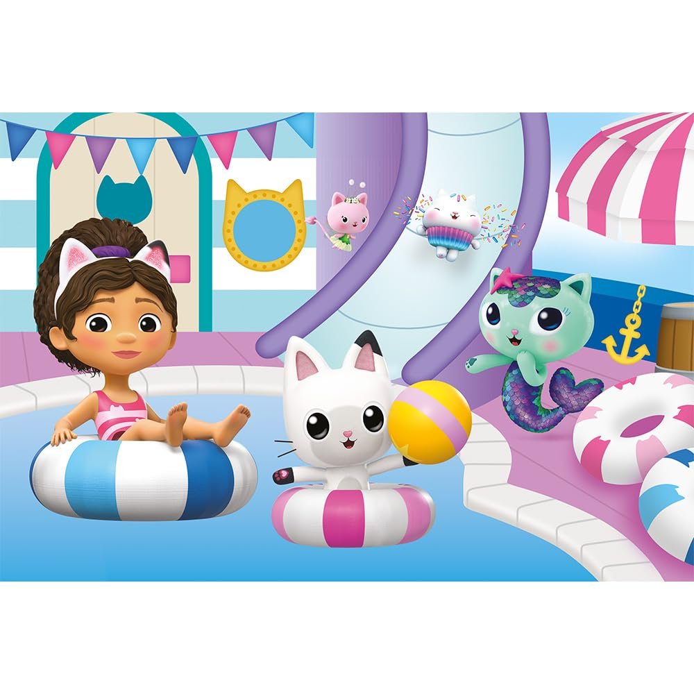 Пазлы Trefl Gabby's Dollhouse Gabby in the Swimming Pool 60 элементов, фото №2