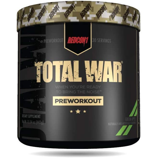 Предтренировочный комплекс Total War 435g Green Apple, фото №1
