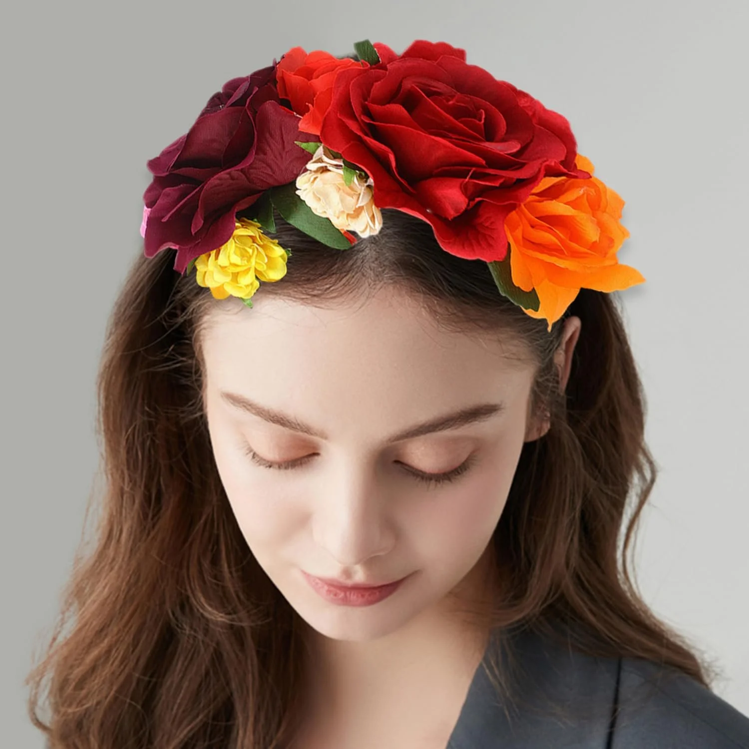 Обруч Цветок Роза, фото №5