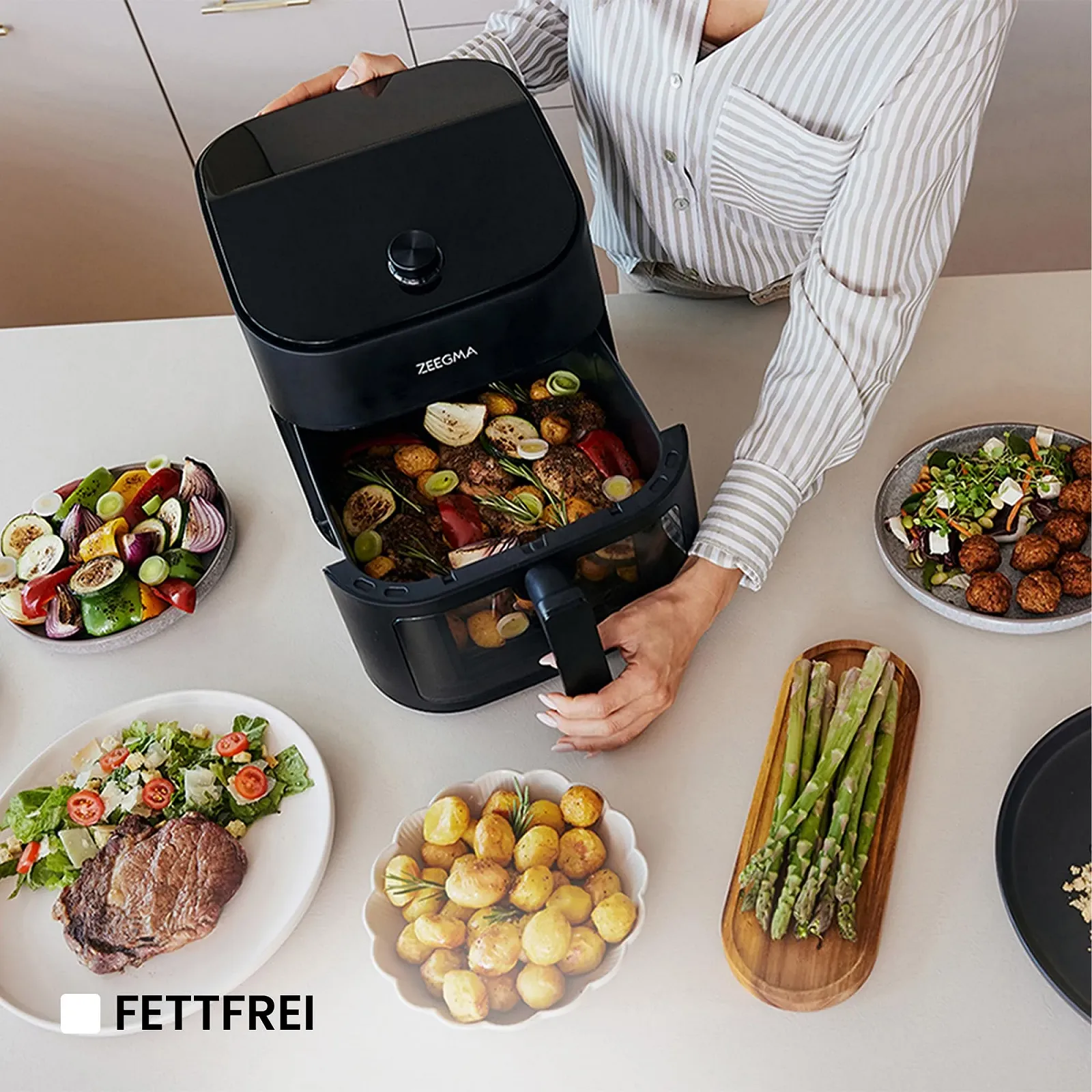 Мультипіч ZEEGMA KNAPPER CHEF 6.5 л 1600 Вт 9 програм, фото №5 Мультипіч ZEEGMA KNAPPER CHEF 6.5 л 1600 Вт 9 програм, фото №5