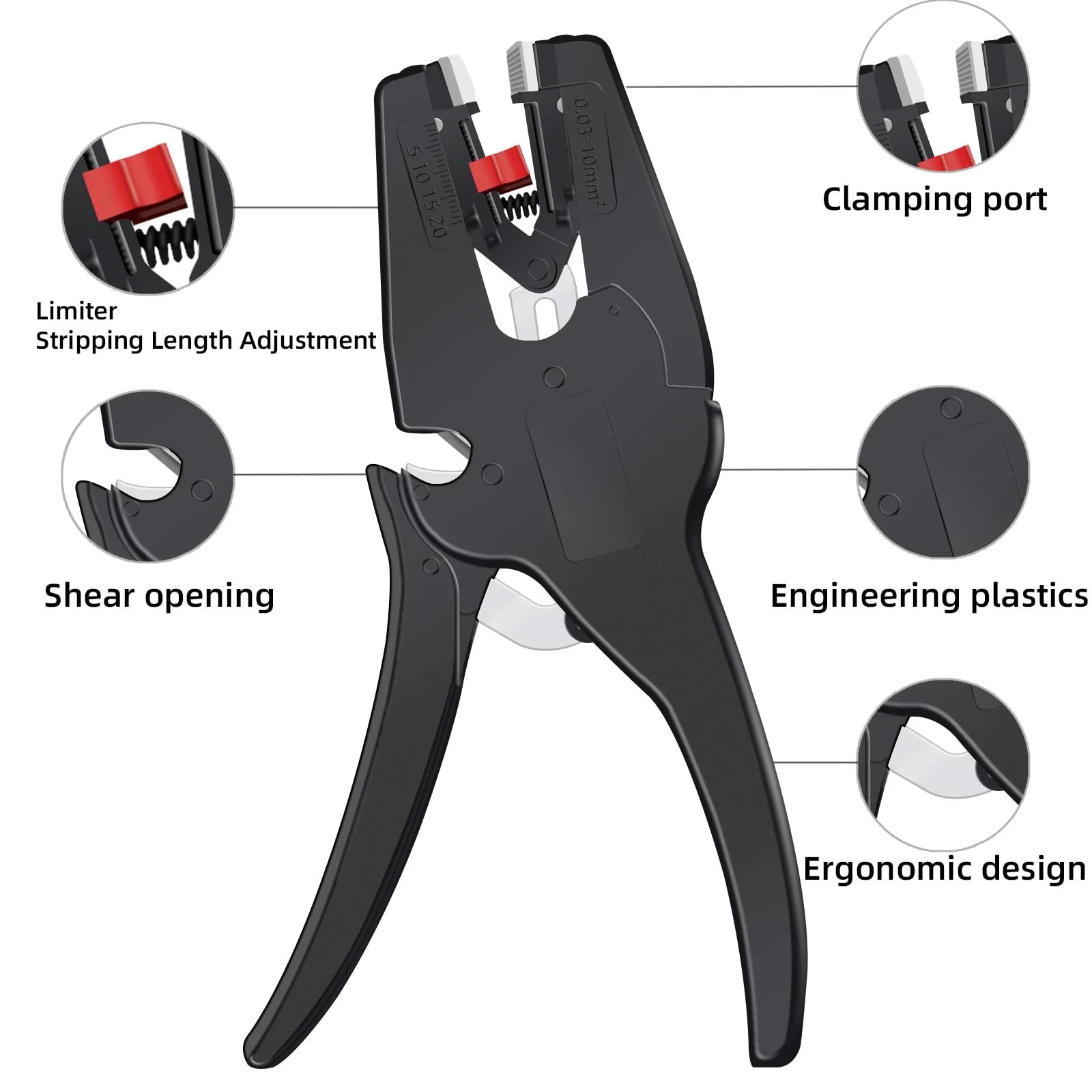 Плоскогубці 0.08-10 мм² саморегульовані, фото №5