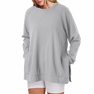 Женский Свитшот Модный Милый Свободный Смешной Длинный рукав Повседневный На молнии Backwoods Workou 2025 - Фото 1