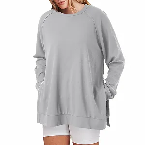 Женский Свитшот Модный Милый Свободный Смешной Длинный рукав Повседневный На молнии Backwoods Workou 2025 - Фото 1