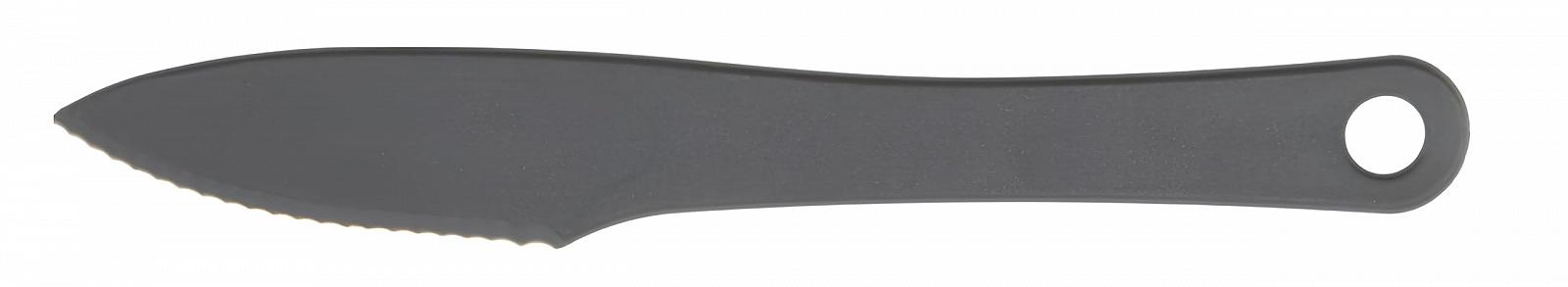 Столові прибори 15.5 x 4 см Пластик з Карабіном Набір з 3 Шт Сірий, фото №4