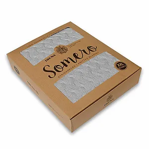 В'язана Покривало Ibena Somero 150 x 200 см - 100% бавовна, м'яка, тепла та придатна для прання - Фото 1