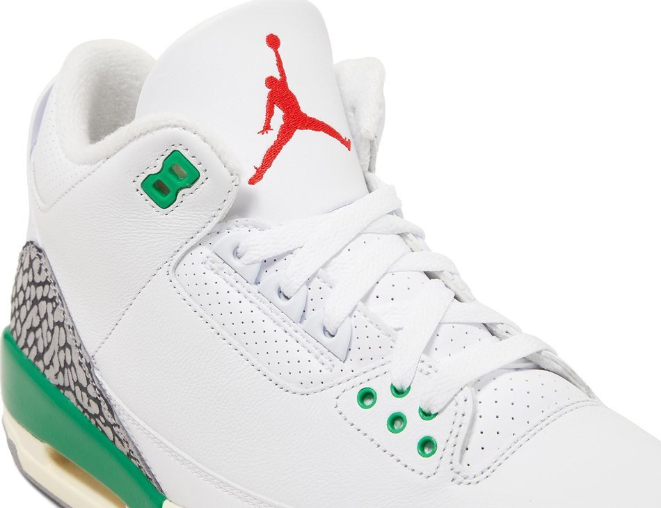 Кроссовки Jordan 3 Retro Lucky Green (W) Размер 36.5, фото №7