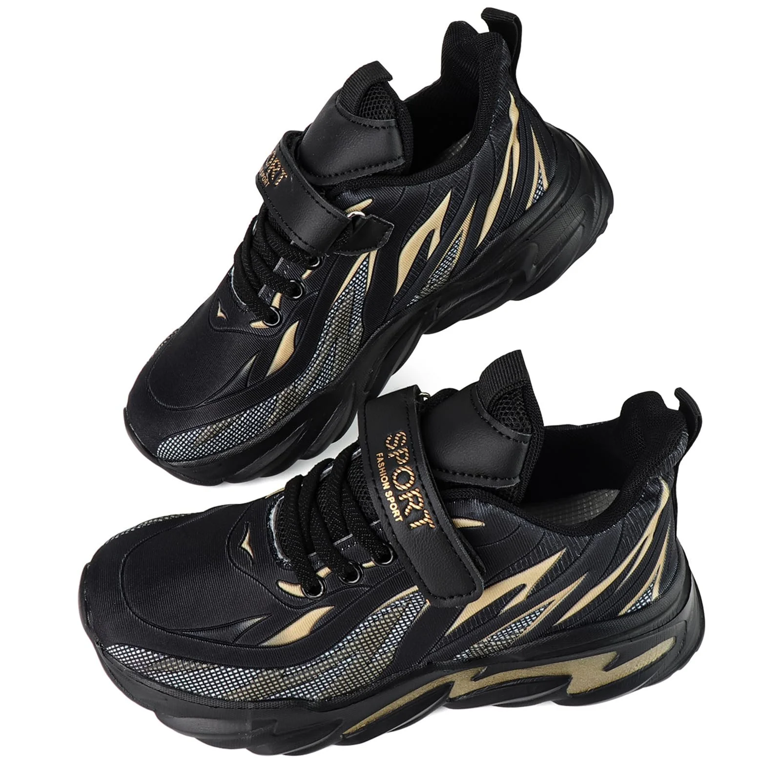 Кроссовки Turan Обувь для девочек Обувь для мальчиков Комнатные кроссовки для мальчиков Спортивная обувь для мальчиков Детская сетчатая дышащая детская обувь Кроссовки для бега на открытом воздухе Кроссовки для хайкинга 28 EU - 39 EU, фото №4