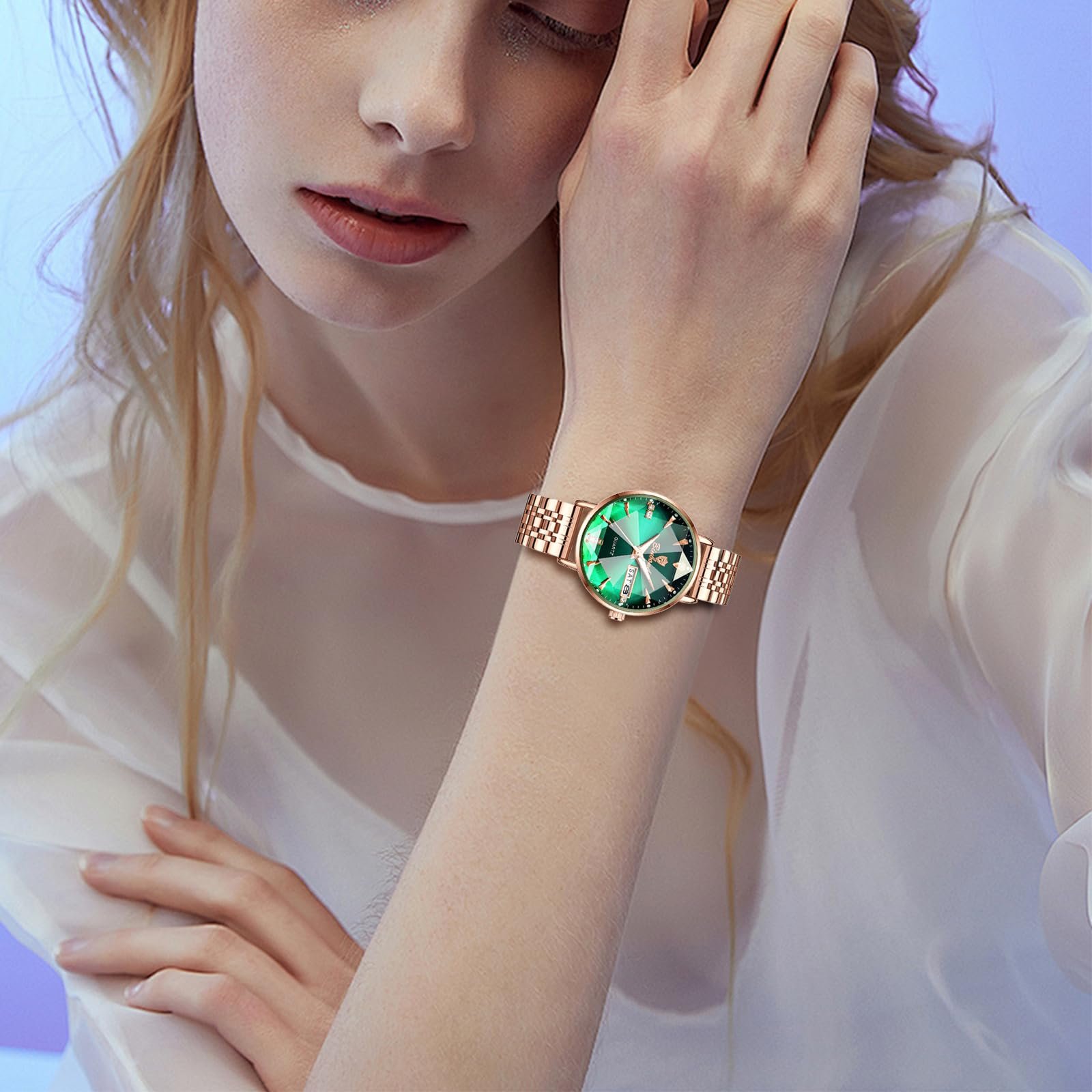 Жіночий годинник Avaner Календар, сталь, тиждень, фото №7