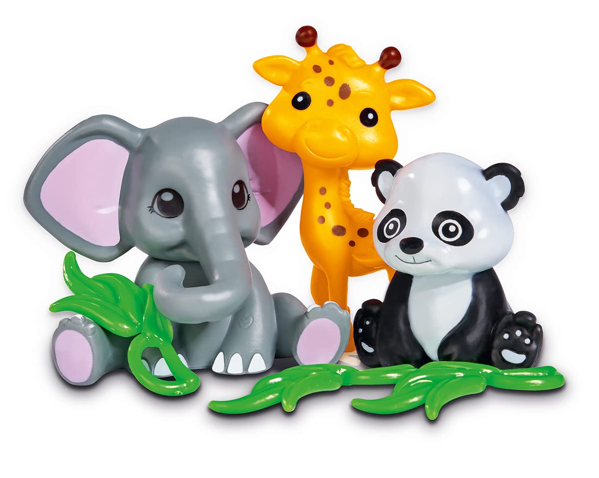 Лялька Simba Evi Love Animal World Міні лялька 12 см в образі Слоненяти, Жирафа чи Панди (один предмет в асортименті), фото №5