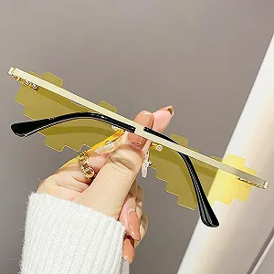 Солнцезащитные очки Сердце, Смешные солнцезащитные Сердце Мозаика synthetic.ua - Фото 1