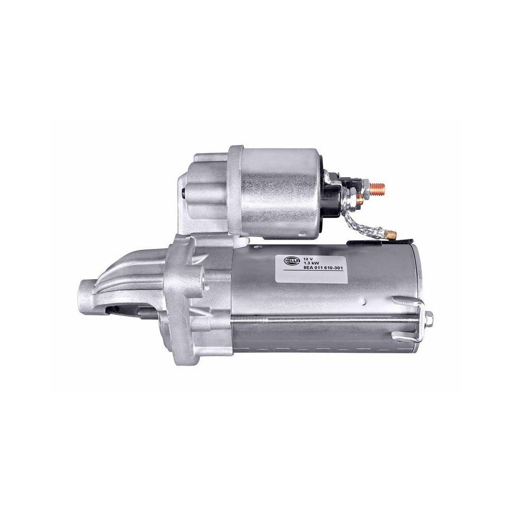 Стартер HELLA 8EA 011 610-301 ALFA ROMEO FIAT LANCIA OPEL VAUXHALL FERRARI, фото №1