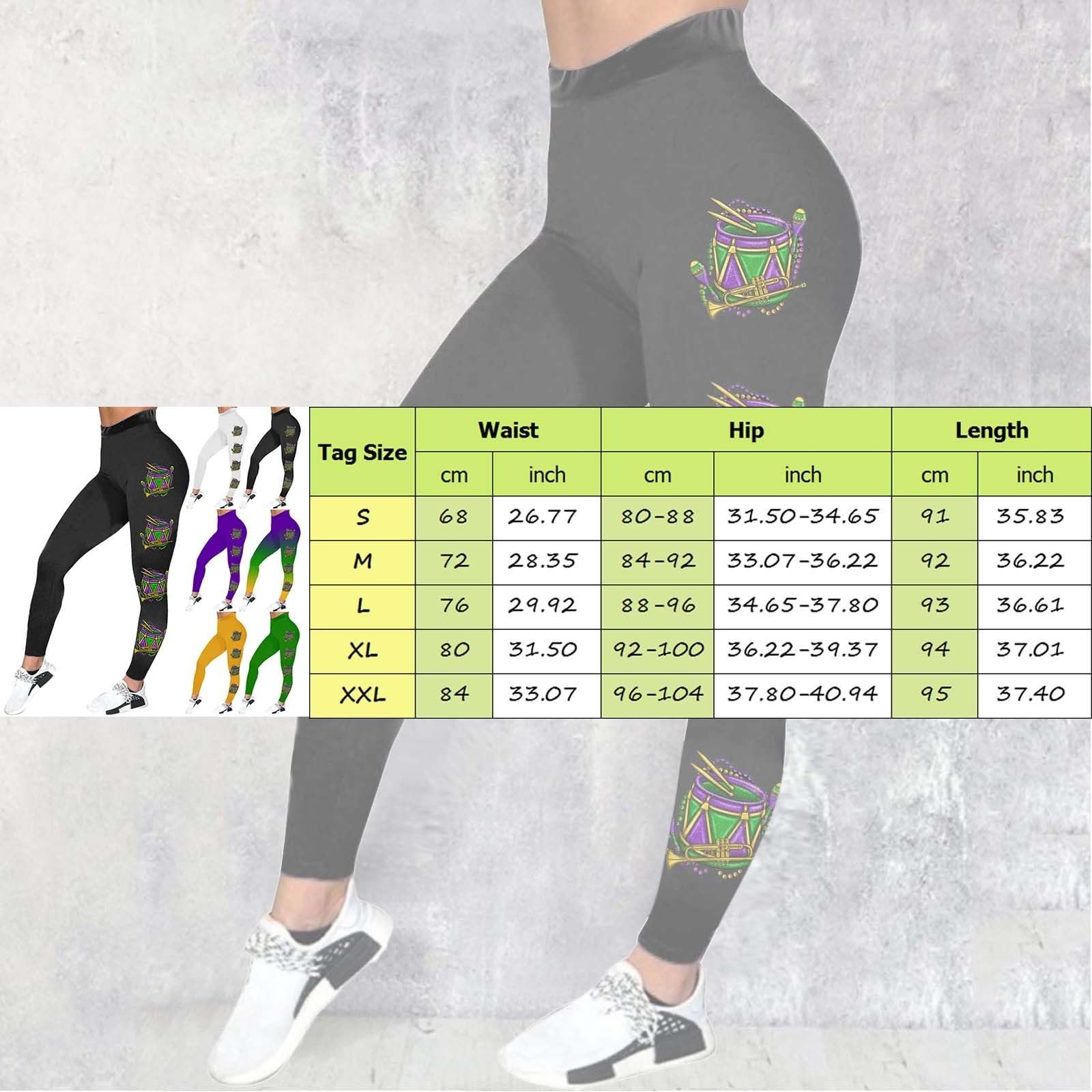 Легінси Hanraz Кольорові Жіночі 80-х Tights 70-х Спортивні Легінси - Контроль Живота Push Up Стрейч Легінси Йога Тематична Вечірка Маскарадні Костюми, фото №4