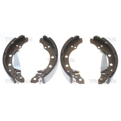 Комплект гальмівних колодок TRISCAN 8100 29345 задня вісь для AUDI VW, фото №2 Комплект гальмівних колодок TRISCAN 8100 29345 задня вісь для AUDI VW, фото №2