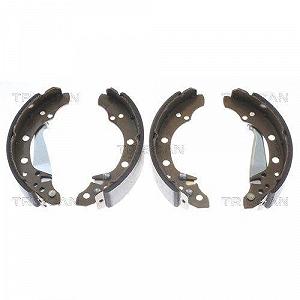 Комплект тормозных колодок TRISCAN 8100 29345 задняя ось для AUDI VW synthetic.ua - Фото 1