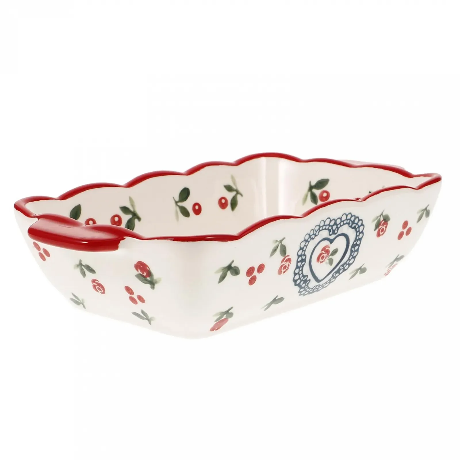 Форма для запекания Керамическая Прямоугольная для лазаньи и запеканок, фото №1