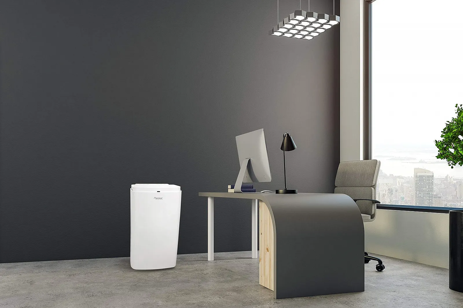 Мобильный кондиционер Bestron AAC12000 12000 BTU 3.5 кВт 50 л Белый, фото №6