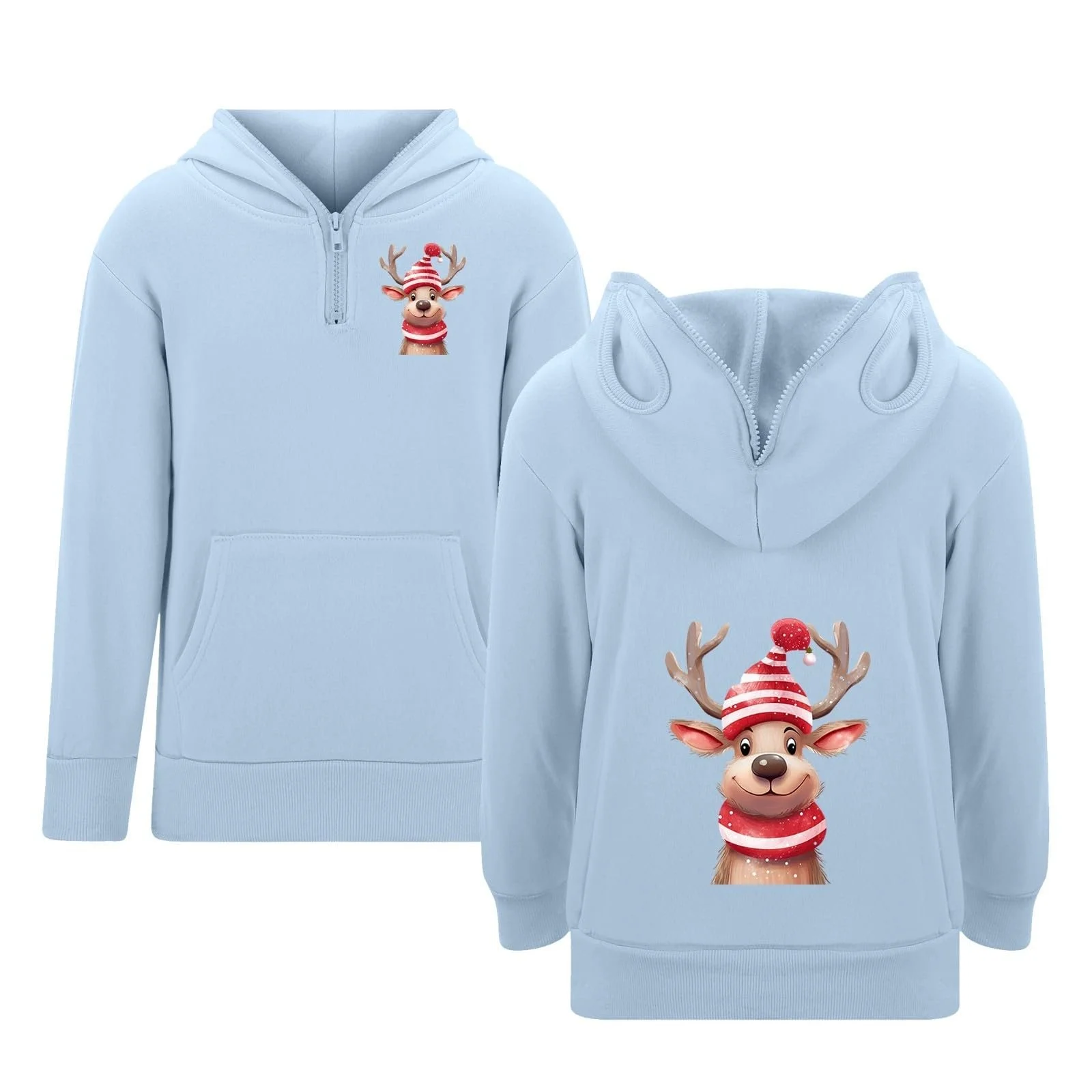 Джемпер Generisch Різдвяний LED Дитячий Худі з принтом для хлопчиків, фото №1