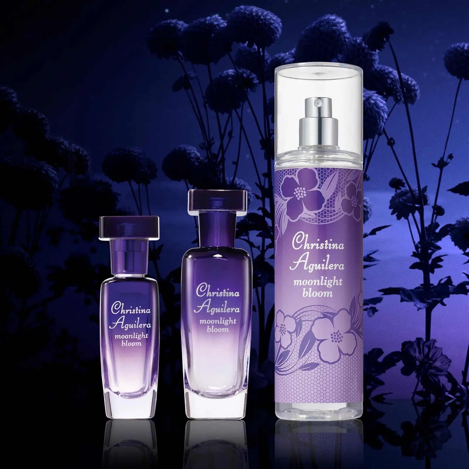 Парфюмированная вода Christina Aguilera Moonlight Bloom Жасминовый аромат для женщин 30 мл, фото №7 Парфюмированная вода Christina Aguilera Moonlight Bloom Жасминовый аромат для женщин 30 мл, фото №7