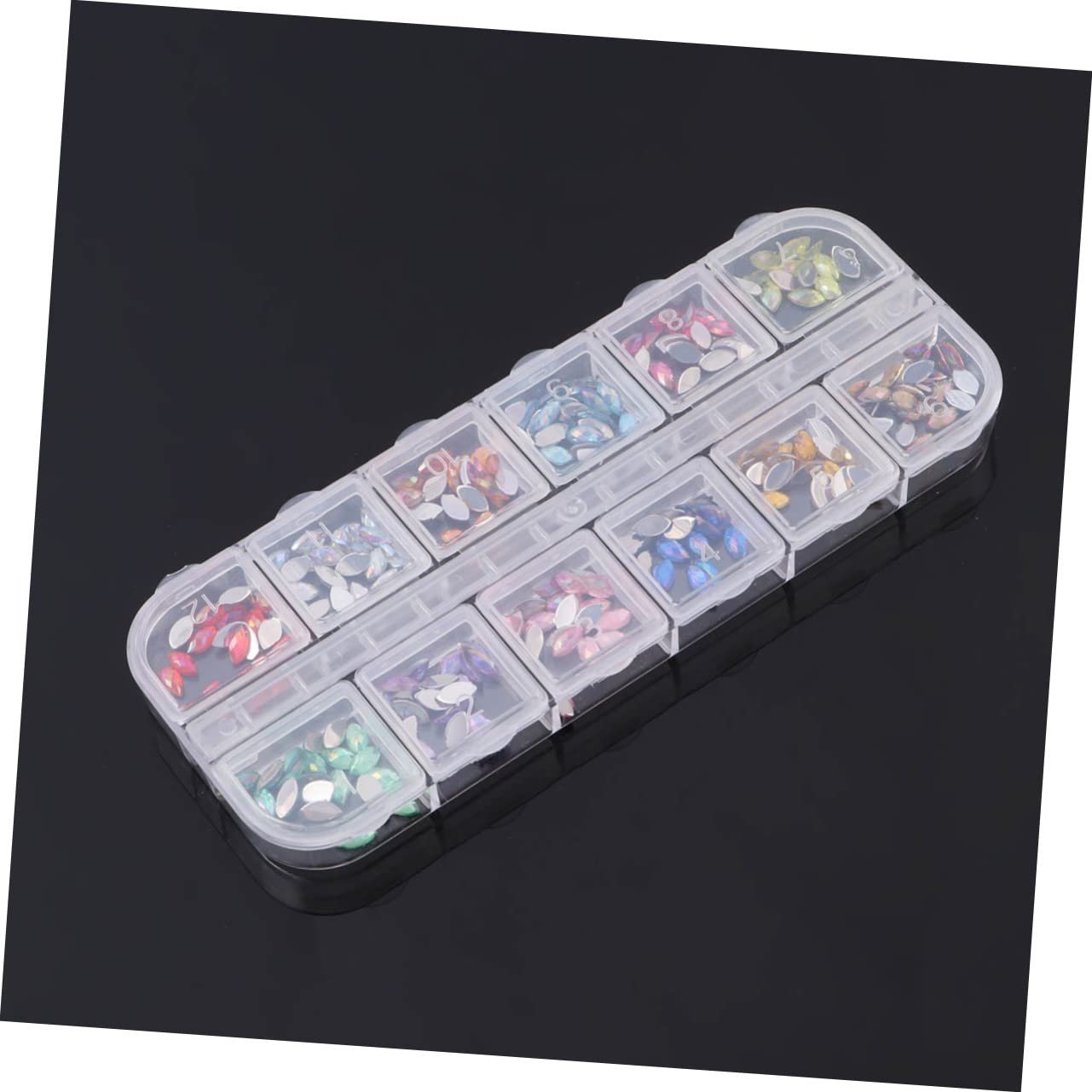 Стразы для ногтей Beavorty 12 цветов, фото №8