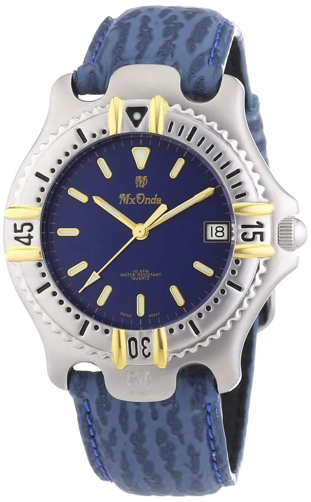 Чоловічий Аналоговий Кварцовий Годинник Mx Onda 32-6201-99, Синій/синій, фото №1