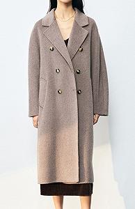 Пальто BROLEO Женское зимнее шерстяное элегантное двубортное с поясом, synthetic.ua - Фото 1