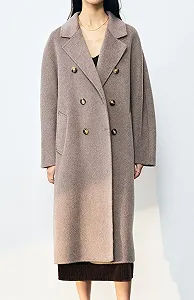 Пальто BROLEO Женское зимнее шерстяное элегантное двубортное с поясом, synthetic.ua - Фото 1