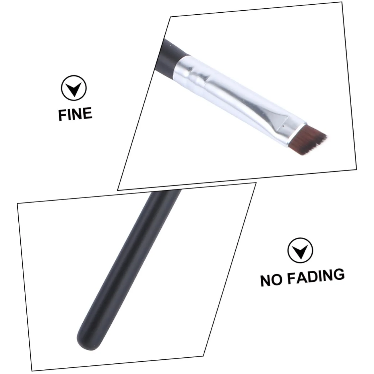 Кисти для бровей Ipetboom Скошенная, фото №2 Кисти для бровей Ipetboom Скошенная, фото №2