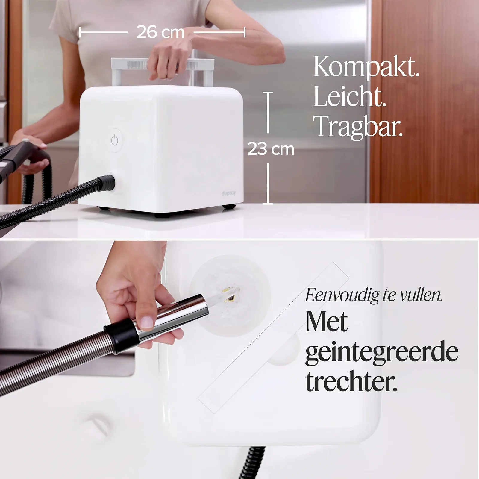 Пароочисник Dupray Neat Dry Steam Cleaner 135°C 22 аксесуари, фото №6