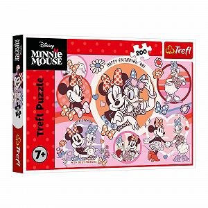 Пазл Trefl Disney Minnie Minnie Mouse Habits 200 элементов - Фото 1