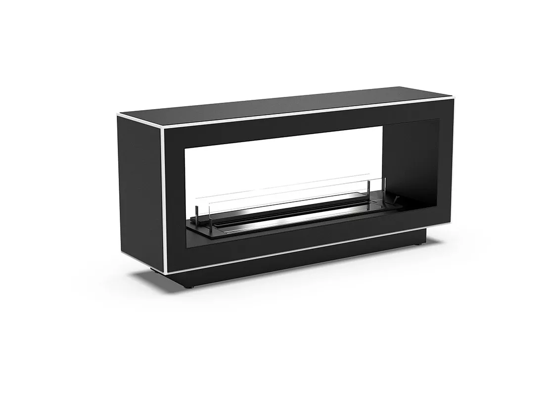 Напольный биокамин в корпусе Gloss Fire Module-m4 Черный, фото №3 Напольный биокамин в корпусе Gloss Fire Module-m4 Черный, фото №3