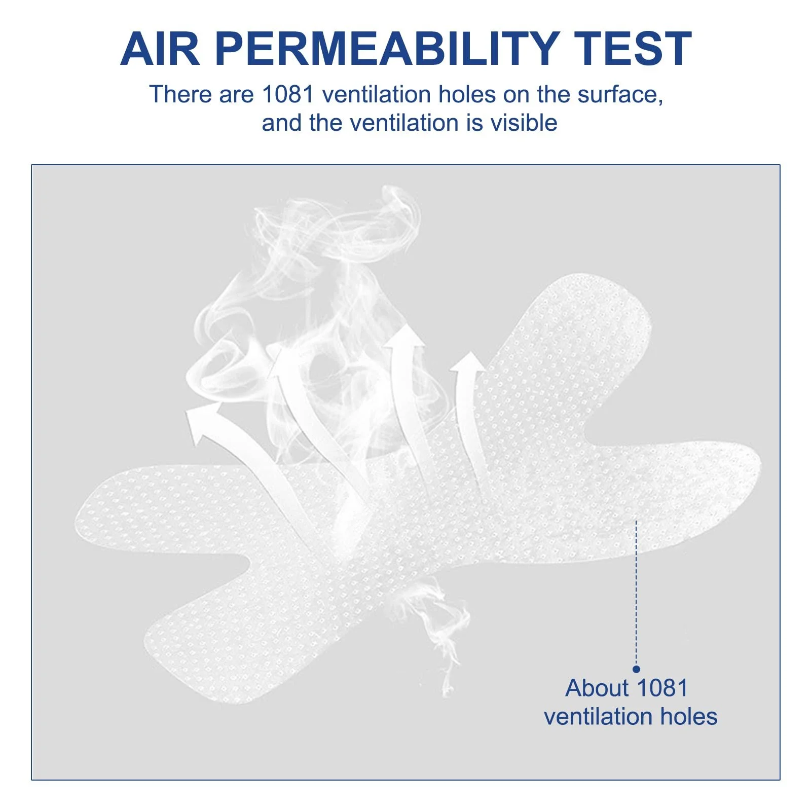 Стрічки для рота для сну (120 шт.) Прозора самоклеюча, фото №4