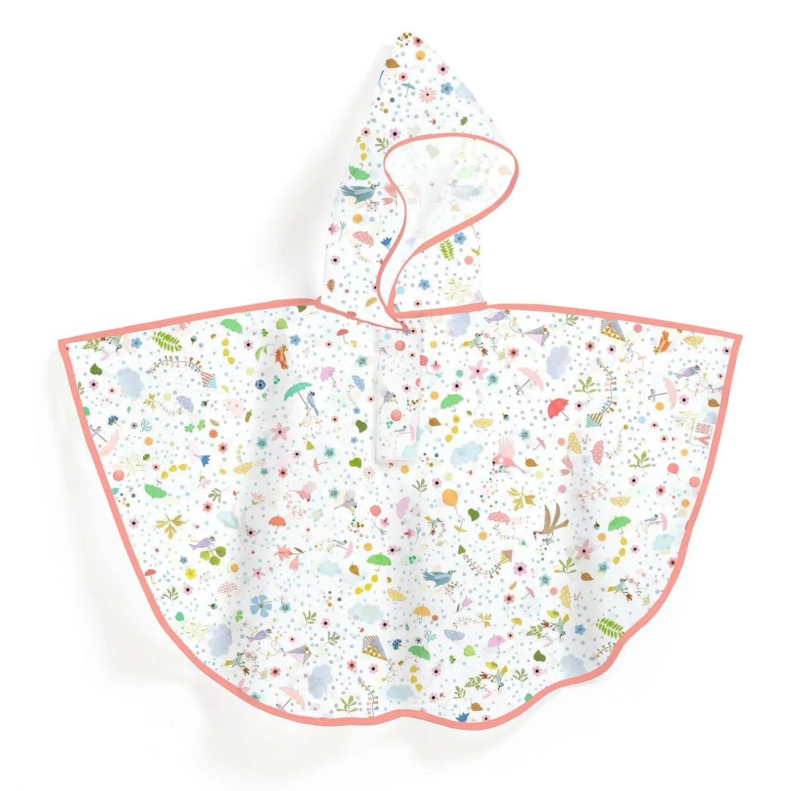 Дитячий Легкий Дощовий Плащ-пончо, фото №1