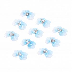 Прикраси для нігтів MERRYHAPY 10 шт, квіти та перли, саморобні, модні та аксесуарів - Фото 1