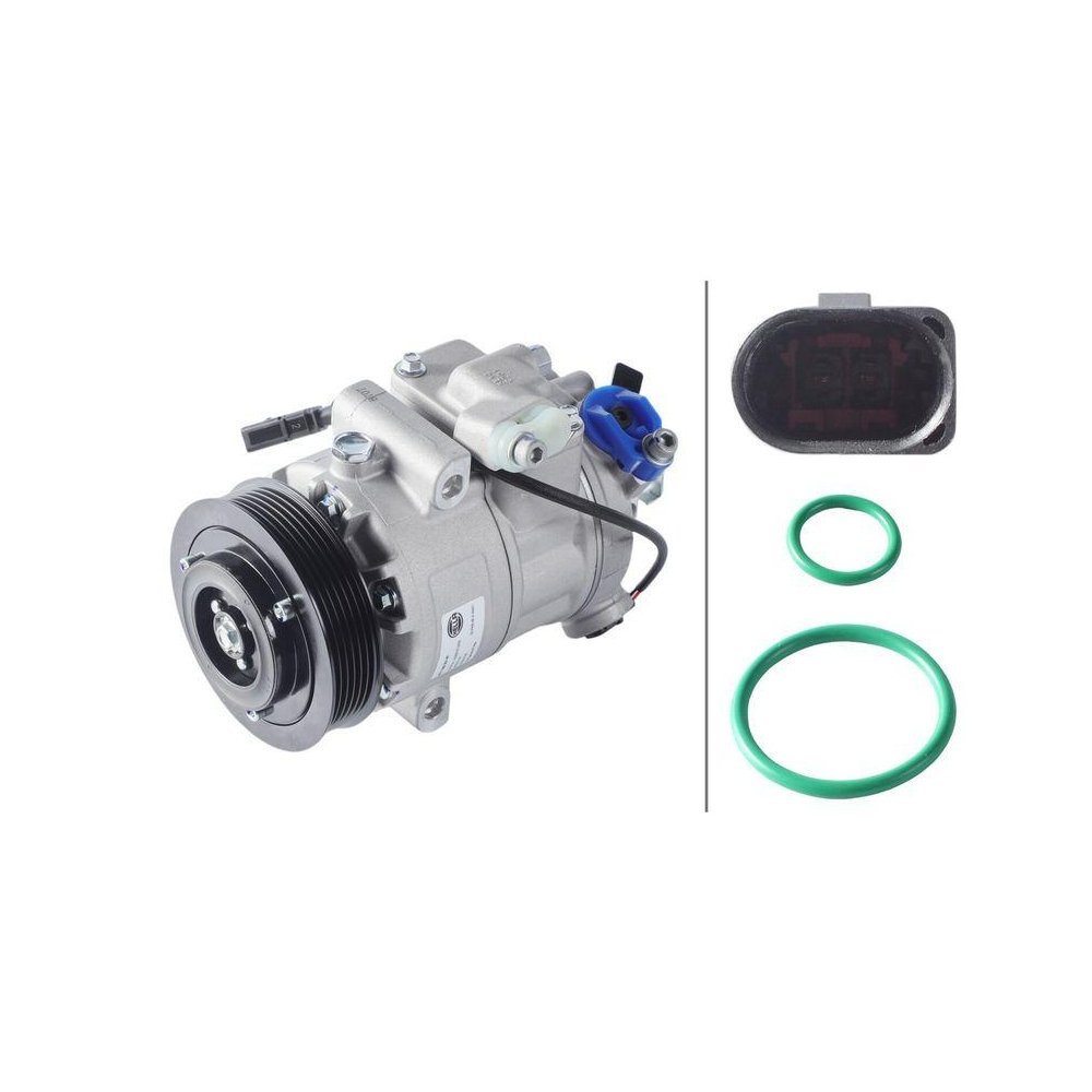 Компрессор кондиционера HELLA 8FK 366 201-811, фото №1