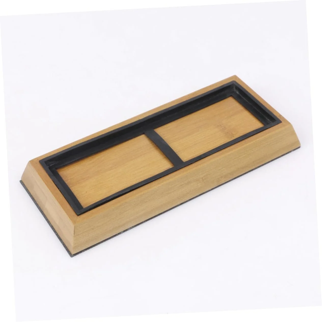 Тримач для точильного каменю Ciieeo 2 набори, бамбук, для мокрих каменів, стійкий, фото №3