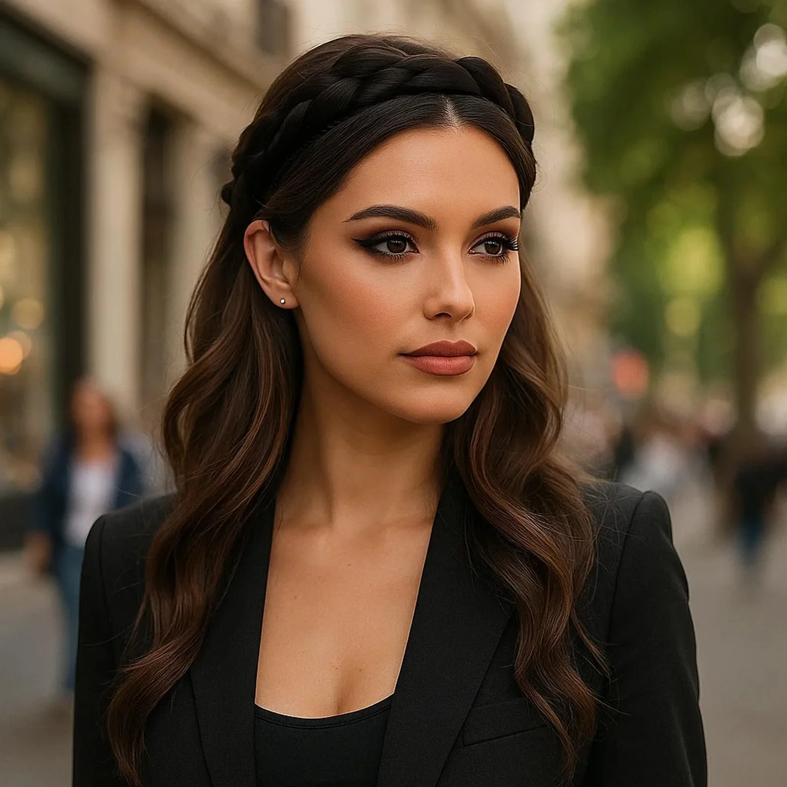 Обруч Плетеные повязки для волос 2 шт, фото №6 Обруч Плетеные повязки для волос 2 шт, фото №6